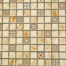 Панель декор.ПВХ мозайка 48.5х96 византия