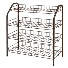 Этажерка 1 для обуви 700х660х300 4 полки ЭТ1 медный антик