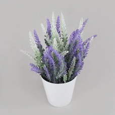 Исскуственное растение Композиция 27 фиоллаванда/белхлопок