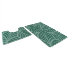 Коврик для ванны Shahintex Актив icarpet 2пр.50x80+50x40 зеленый