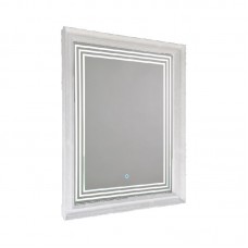 Зеркало MIXLINE Магнум белое 605×805 сенсорный выключатель