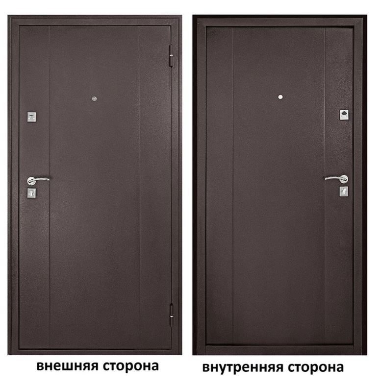 Дверь металлическая Форпост 72 960х2050 правая