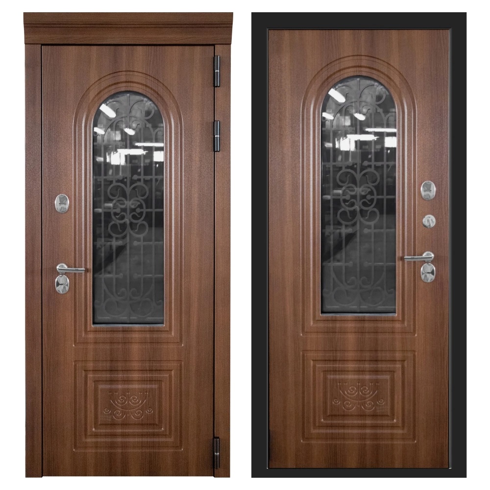 Дверь металлическая ЛОТТЭ ТЕРМО винорит 860, правая