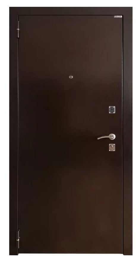 Дверь металлическая Сотка Антик медь/Антик медь 960x2050, левая