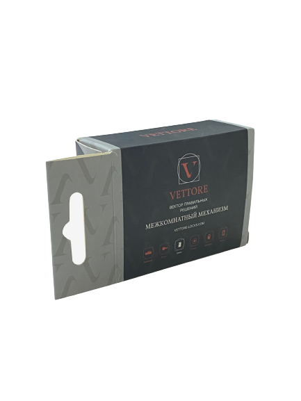 Защелка VETTORE C-03B KEVLAR 100 MBP Чёрный Матовый