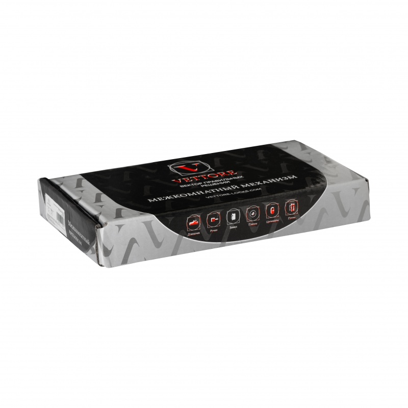 Защелка под фиксатор VЕTTORE WC 410 B-S MAGNET MBP Чёрный матовый