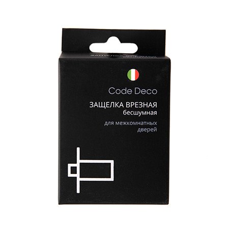 Защелка врезная Code Deco 5400-P-GMS