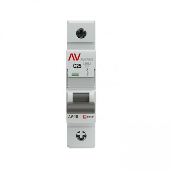 Авт.выкл EKF AVERES AV-6 1P 25A(C) 6kA
