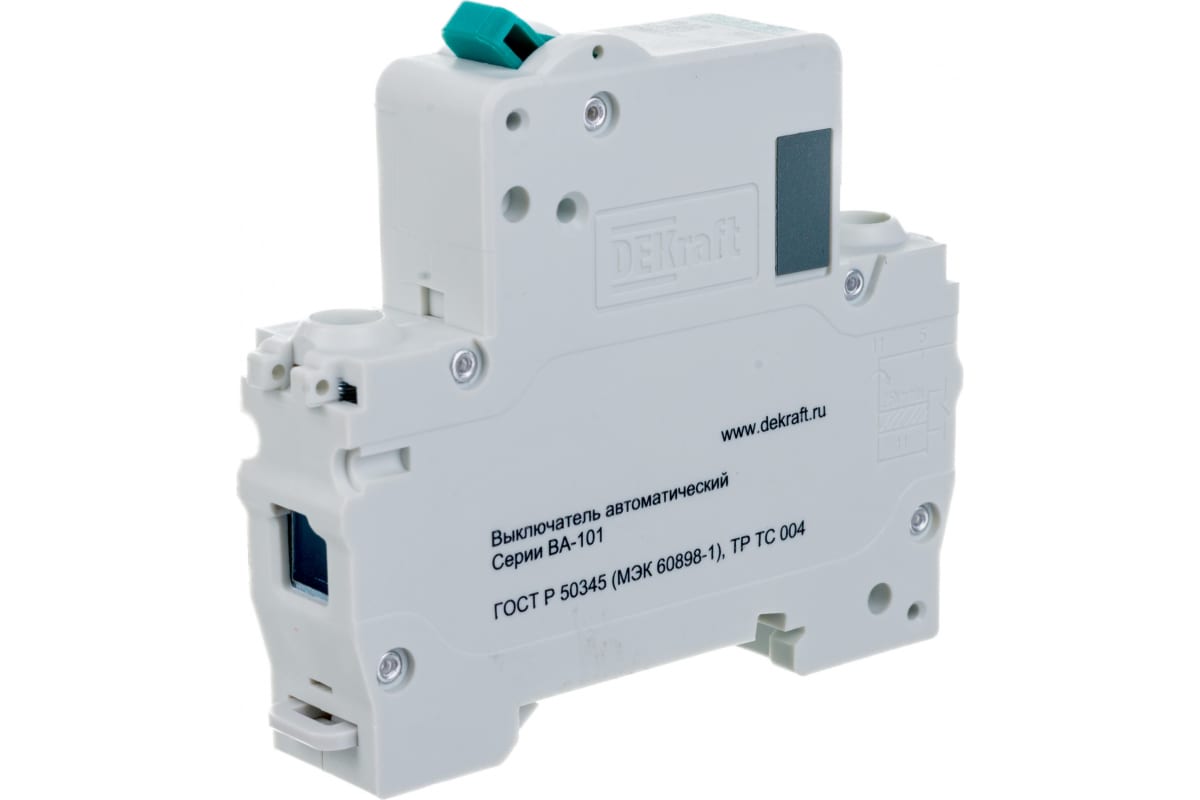 Выключатель автоматический 1п 6А С ВА-101 4,5 кА Выключатель автоматический 1п 6А С ВА-101 4,5 кА