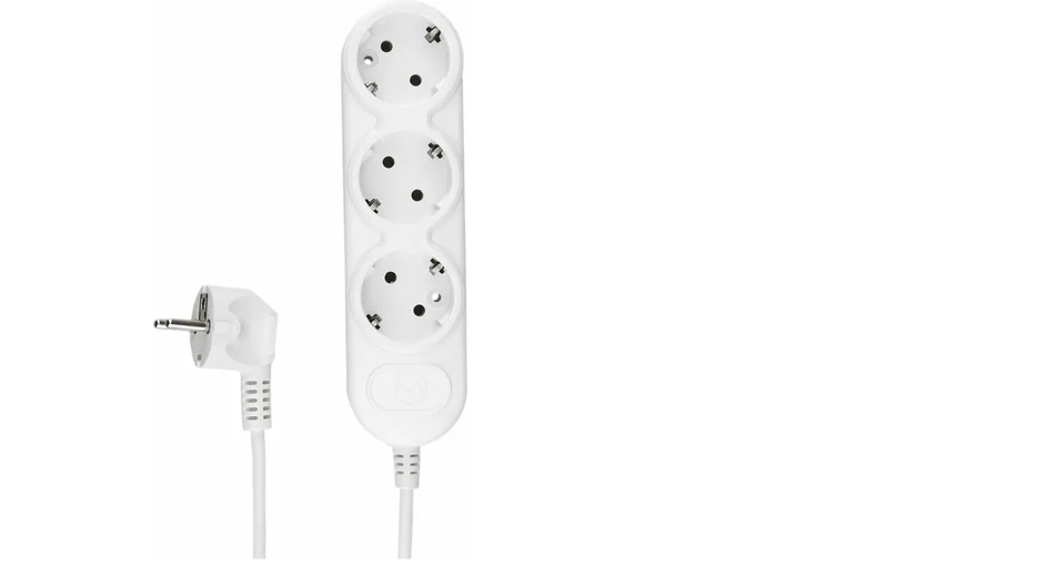 Удлинитель Power Cube PC-1-5м 3р белый