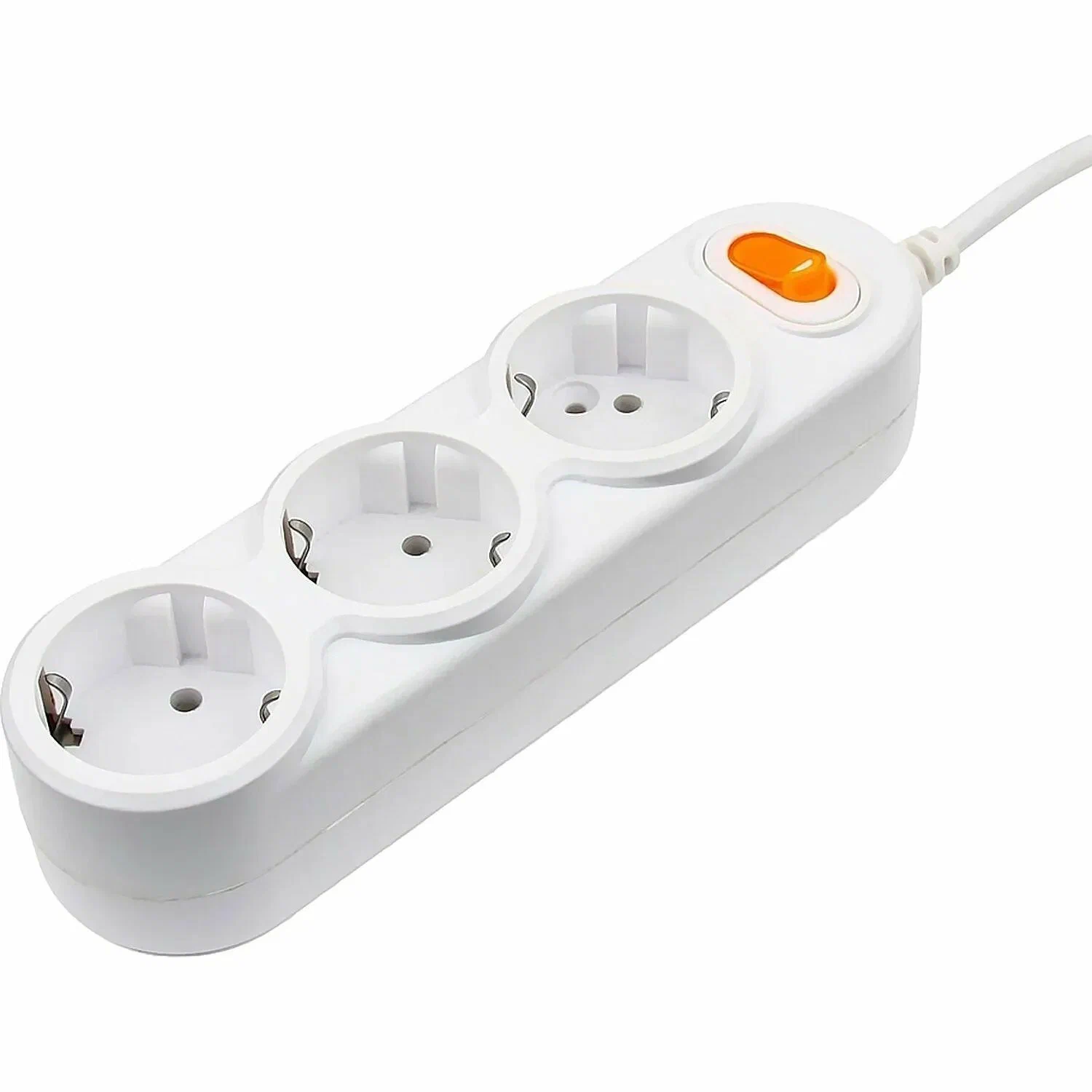 Удлинитель Power Cube PC-2-1,5м 3р 10А с/з с/выкл