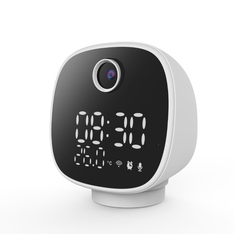 Умная Wi-Fi камера 5в1 часы+термометр+ночник HALSA