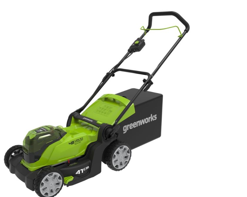 Газонокосилка аккумуляторная GreenWorks G24X2LM41 24В 2Ач 50л 410/80мм без аккумулятора и ЗУ