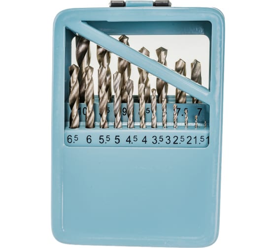 Набор сверл по металлу РемоКолор 19шт Набор сверл по металлу РемоКолор 19шт