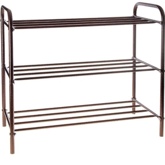Этажерка Ника Комфорт 3 590х330х800 3-х ярусная ЭТК 3 медный антик