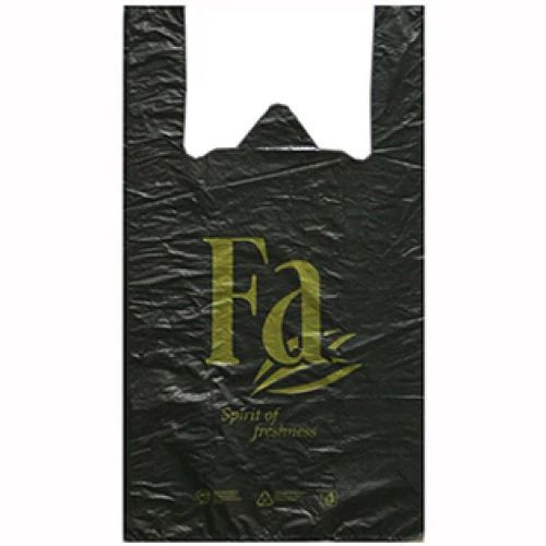 Пакет-майка FA черная 30+16х55 20мкм ЛС