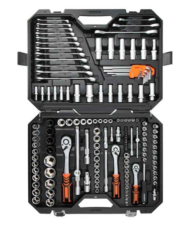 Набор инструмента Patriot SSP-150 1/2+1/4+3/8 150пр. в кейсе