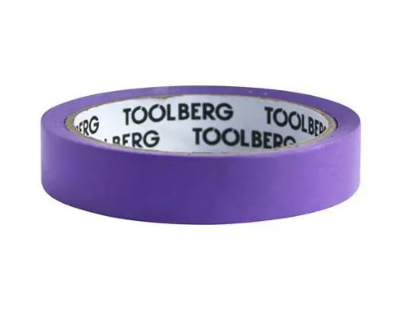 Лента ToolBerg 20ммх20м малярная для деликатных поверхностей