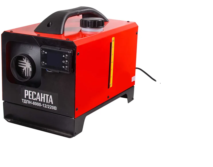 Тепловая пушка диз. Ресанта ТДПН-8000-12/220В 8кВт 350м3/ч непрямого нагрева