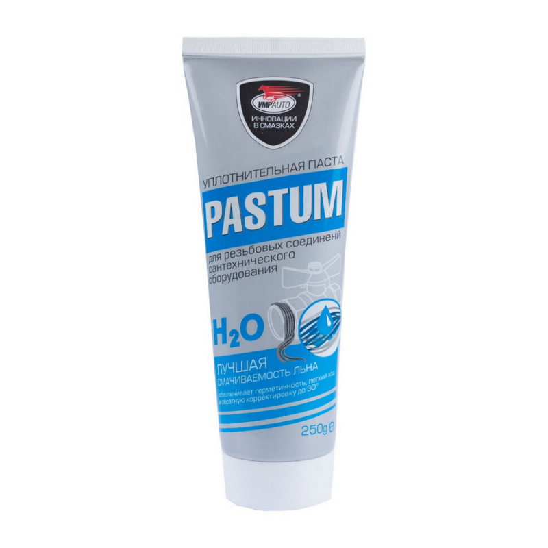 Паста уплотнительная 250 г PASTUM H2O вода
