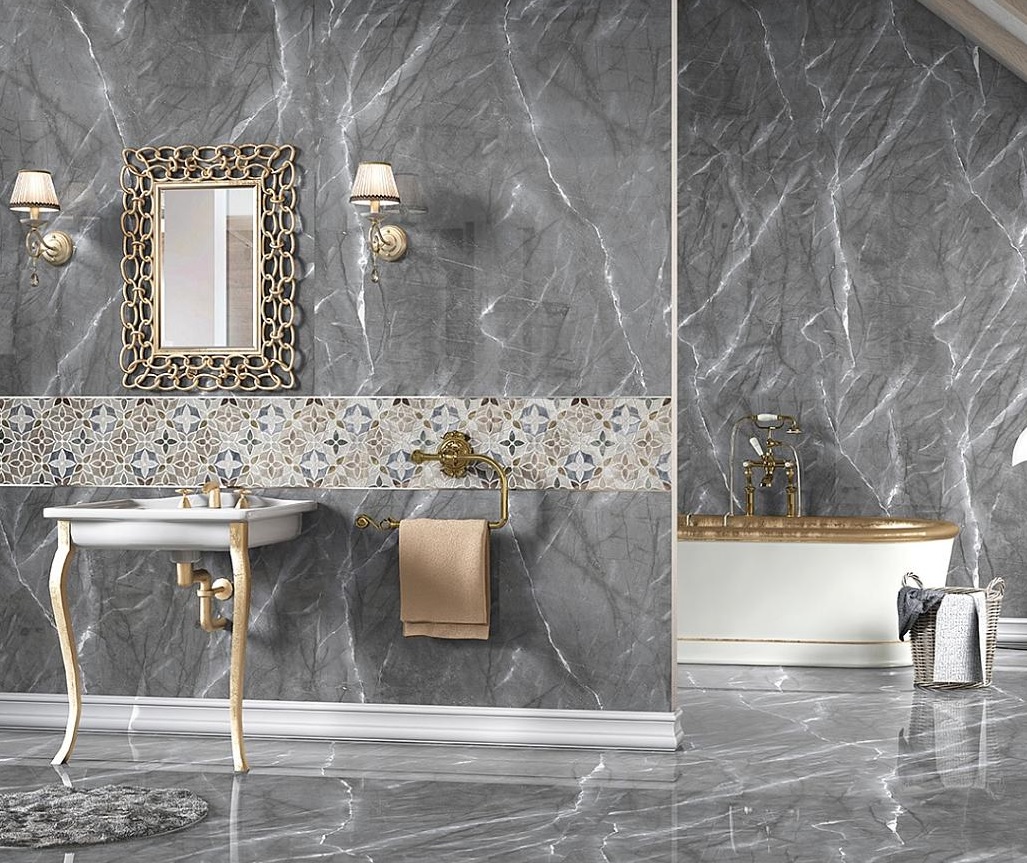 Керамогранит Armani Grey gloss 60*120