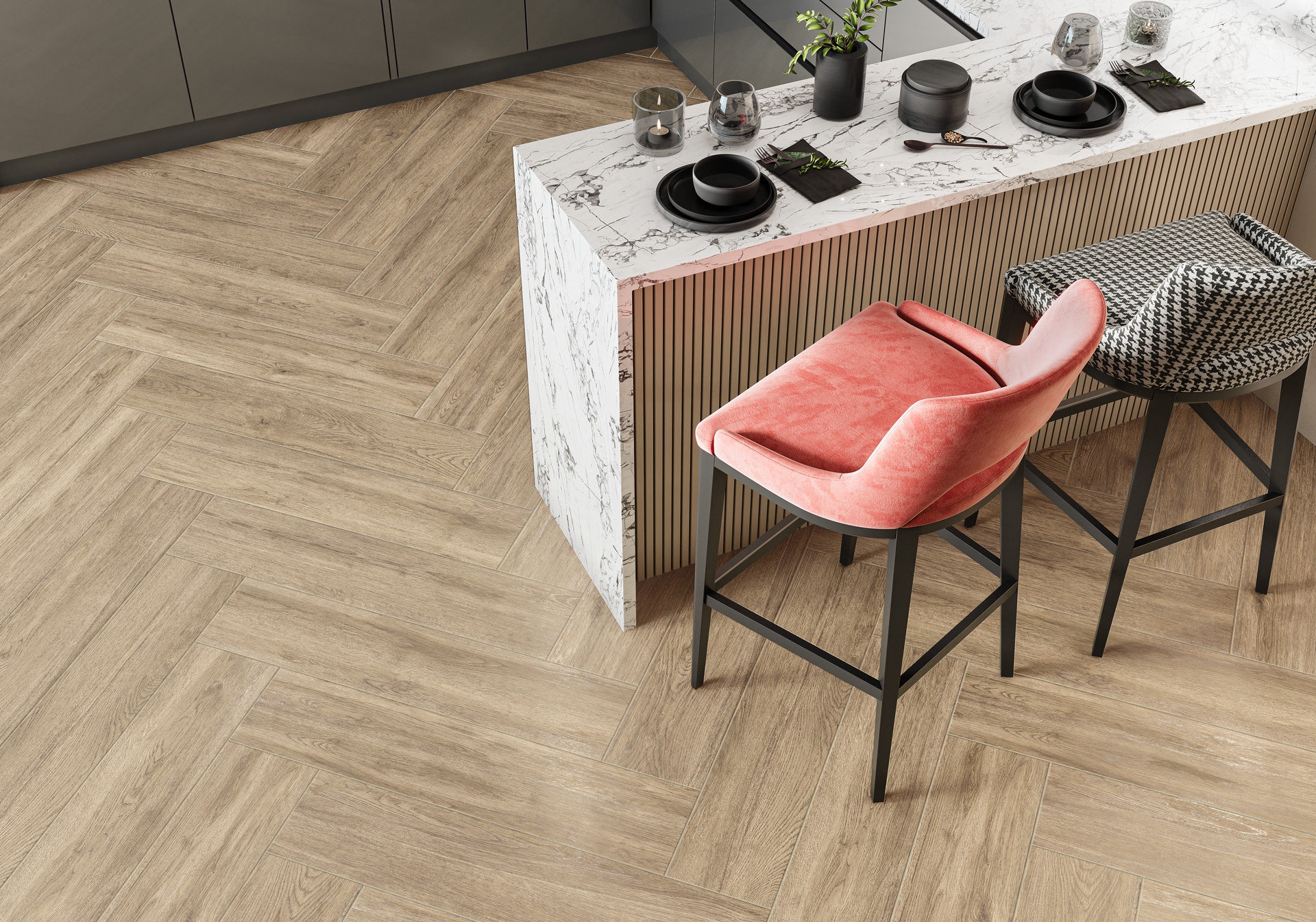 Керамогранит Realwood Marrone GP2090REL21R 20x90