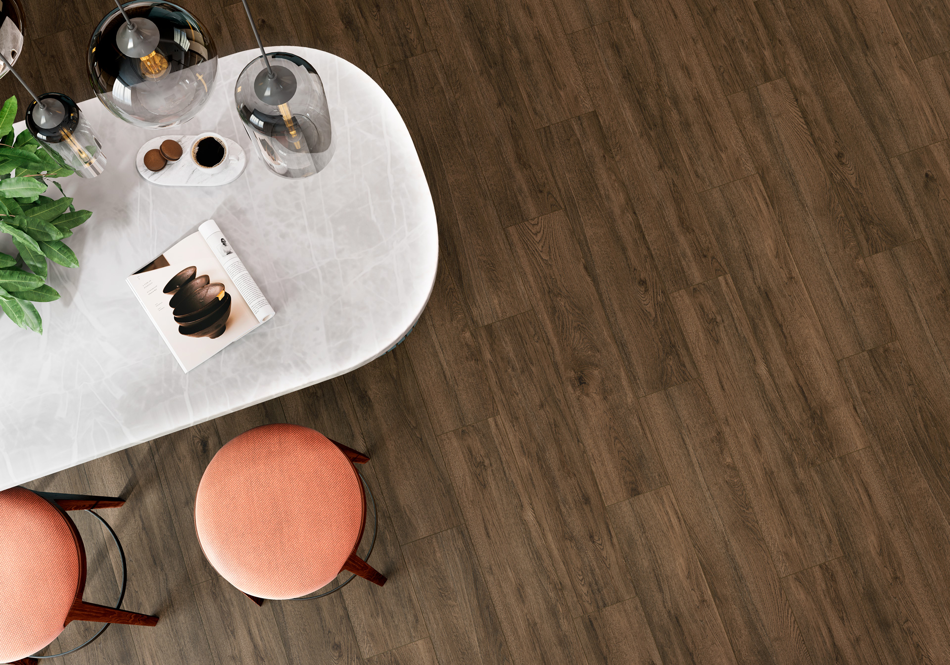 Керамогранит Realwood Marrone GP2090REL21R 20x90
