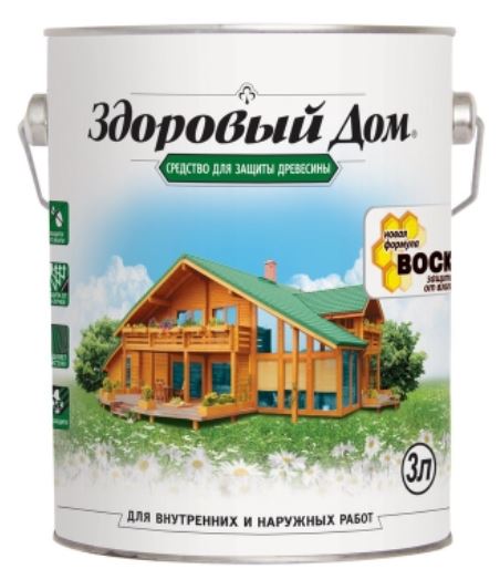 Антисептик Здоровый Дом бесцветный 2,7л