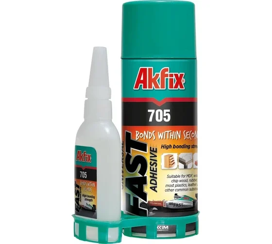 Набор для склеивания Akfix 705 (В65гр+200мл)