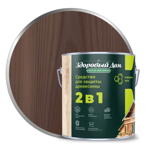 Антисептик Здоровый Дом Палисандр 2.7л