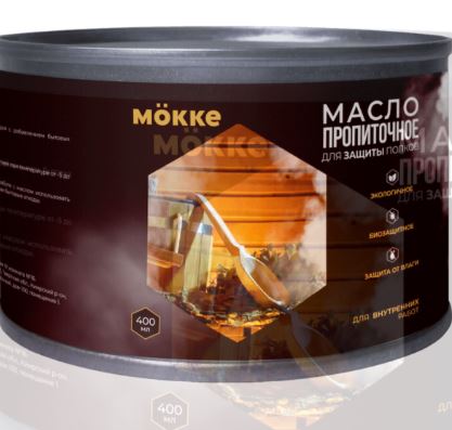Масло для бань/саун MOKKE для полков 0,4л