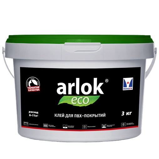 Клей Arlok ECO 399 для ПВХ-покрытий 3 кг