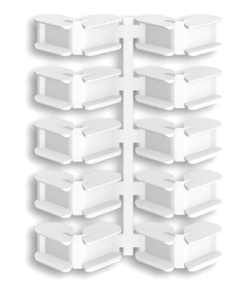 Соединители универсальные для прямых и угловых стыков к плинтусам Идеал Дюра