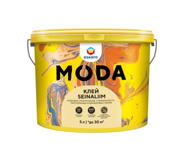 Клей для обоев Moda Seinaliim готовый 5 л