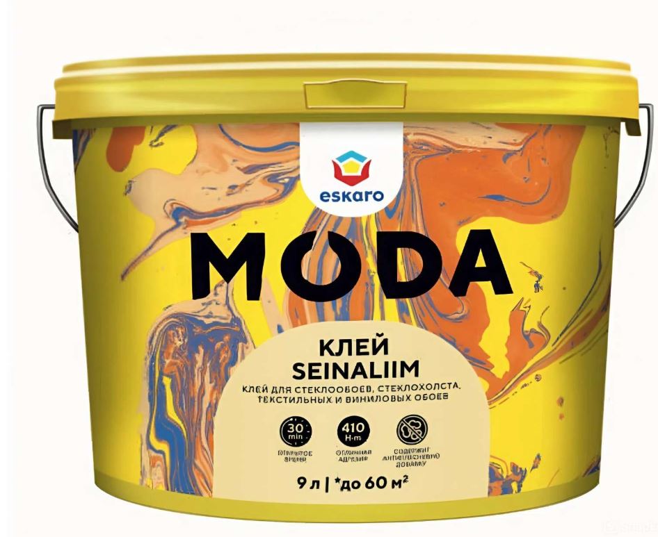 Клей для обоев Moda Seinaliim готовый 9л