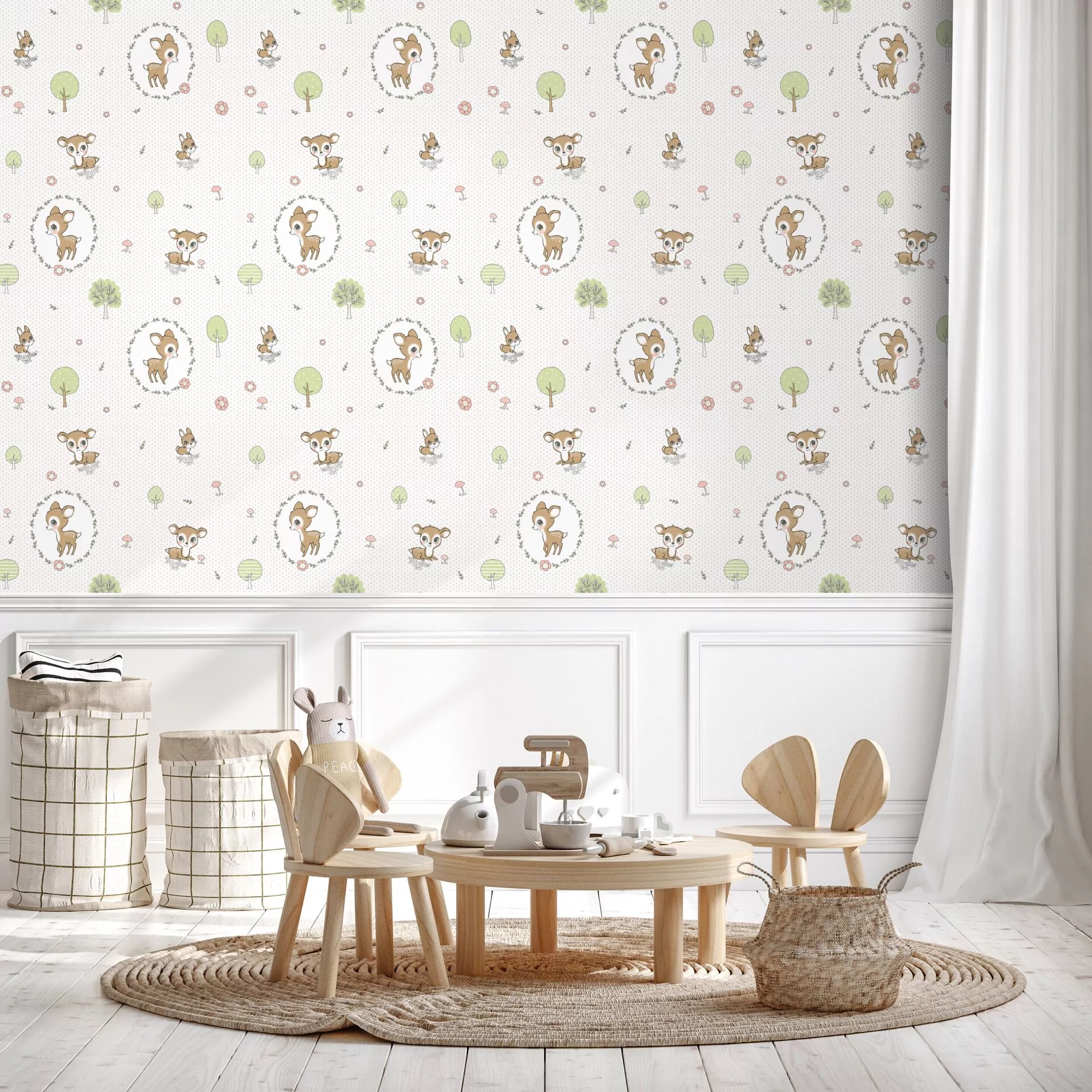 Обои флизелиновые Erismann It's My ROOM 60668-02 бежевые 1.06x10м