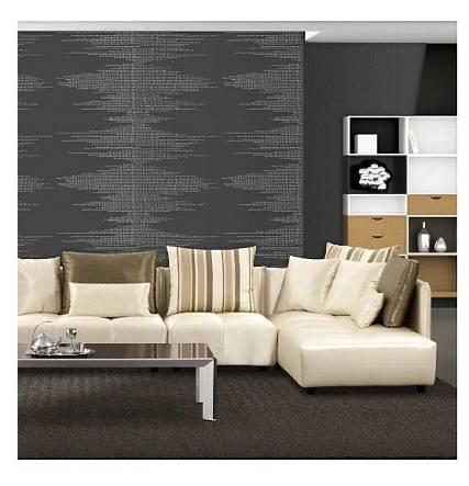 Обои флизелиновые Profi Deco Pixel 60263-05 черные 1.06x10м