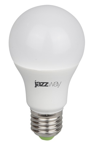 Лампа PPG A60 Agro 9w FROST E27 IP20 Jazzway