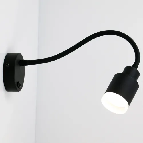 Бра GWL-GU10-M-IP20 Черный Сказка