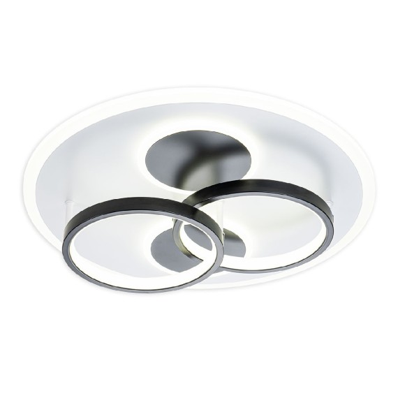 Светильник Escada 10235/4 Round LEDх85W Black/White