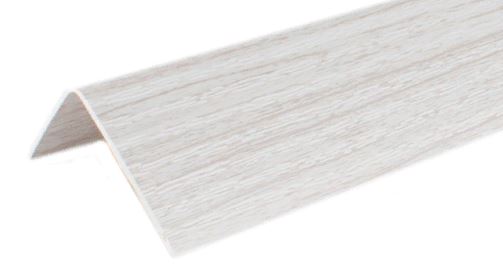 Угол арочный 20х12 Идеал ясень белый 2.7м