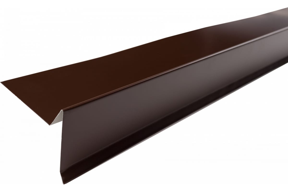 Планка торцевая RAL-8017