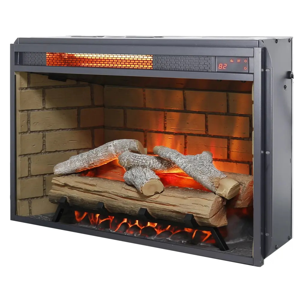 Камин электрический Бейкер EC с очагом Panoramic IF-EF13-23 белый Камин электрический Бейкер EC с очагом Panoramic IF-EF13-23 белый