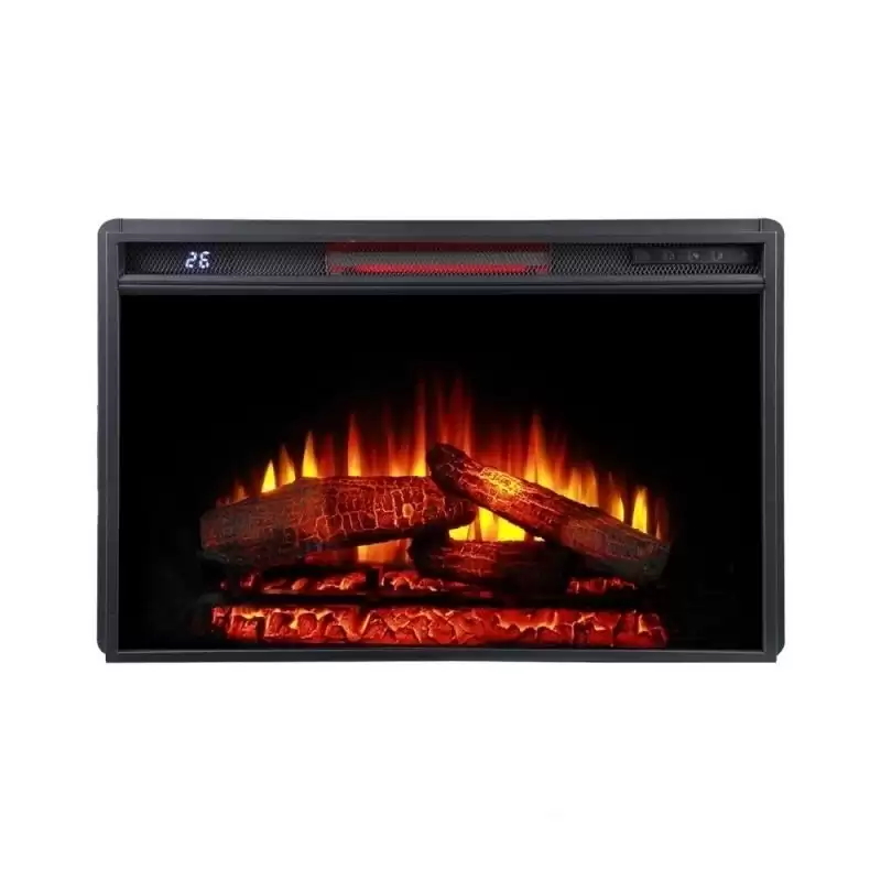 Камин электрический Сигма бежевый с золотой патиной + очаг Foton 26 LED FXL