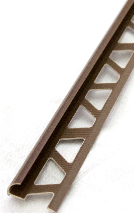 Раскладка для плитки 9-10 мм 019 наружняя шоколадная 