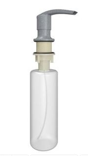 Дозатор д/жид.моющ.ср-ва ML-D02 330мл серый