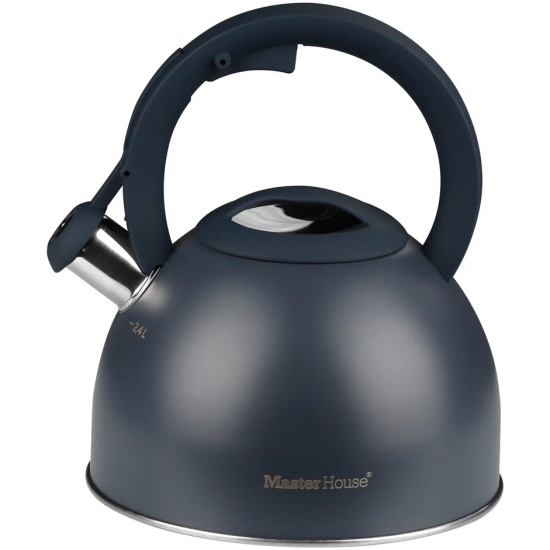 Чайник со свистком Antonio 2,4 графит 75375