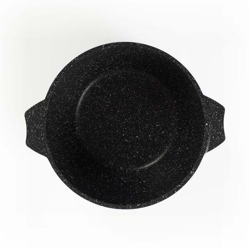 Кастрюля Мечта Гранит black 43802И 3 л черная для индукционных плит