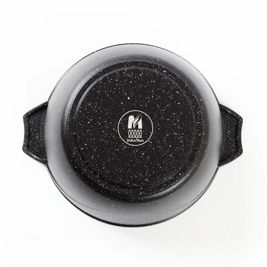 Кастрюля Мечта Гранит black 43802И 3 л черная для индукционных плит