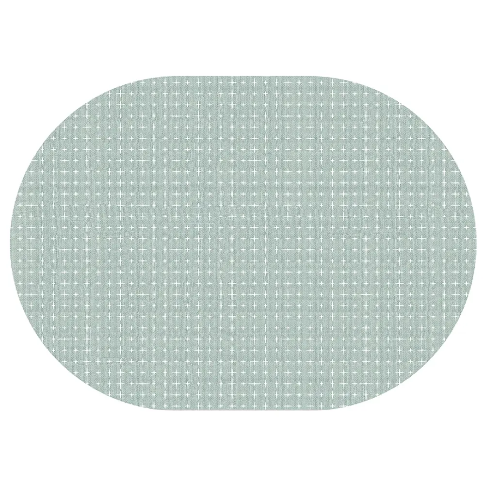 Сервировочная салфетка 45*32 Минт овал.